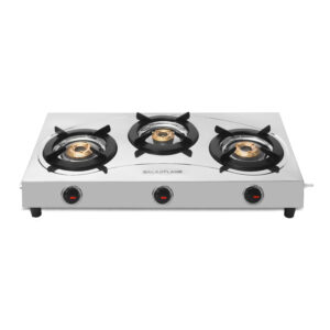 3 Burner Stainless Steel Gas Stove
